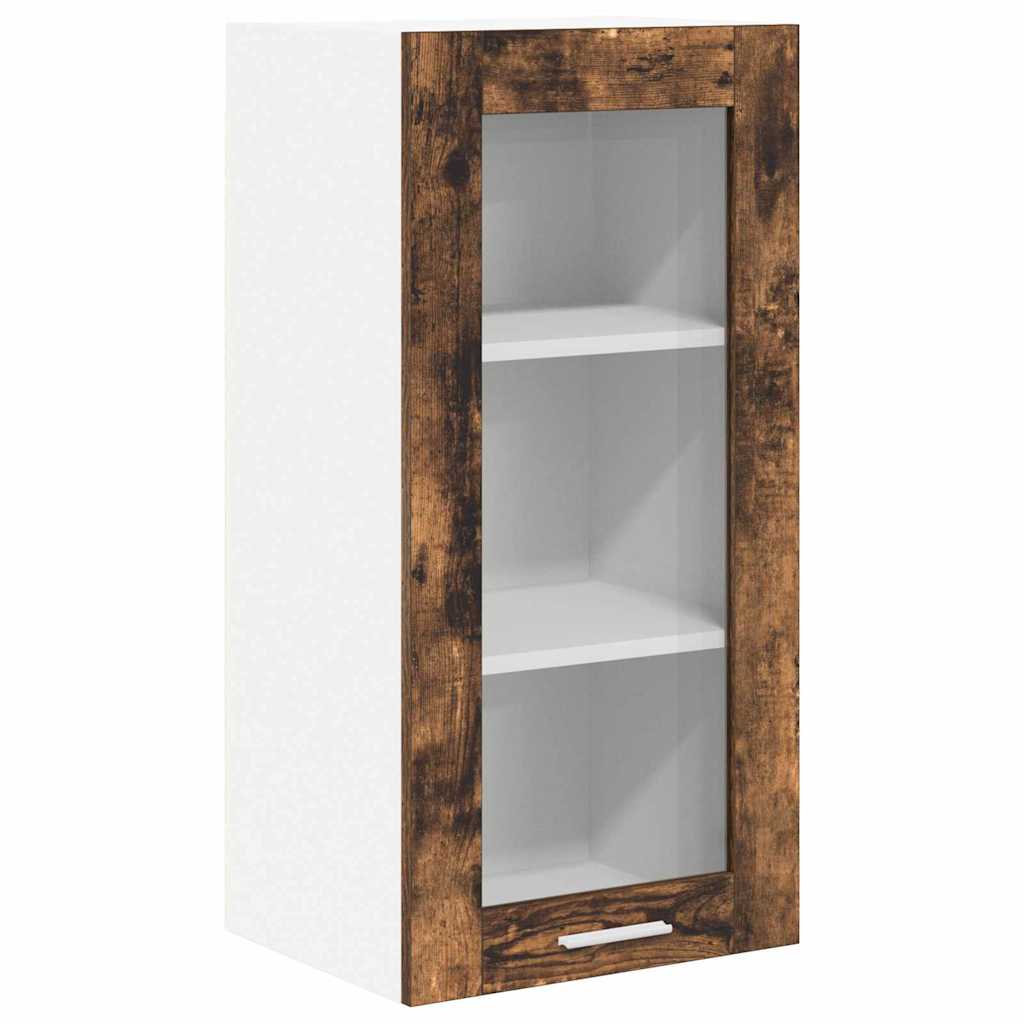 Hängeschrank Riga 2 pcs Geräucherte Eiche 40 x 31 x 80 cm